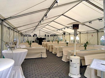 Wir liefern direkt zur Ihrem Fest alles was sie benötigen von uns.